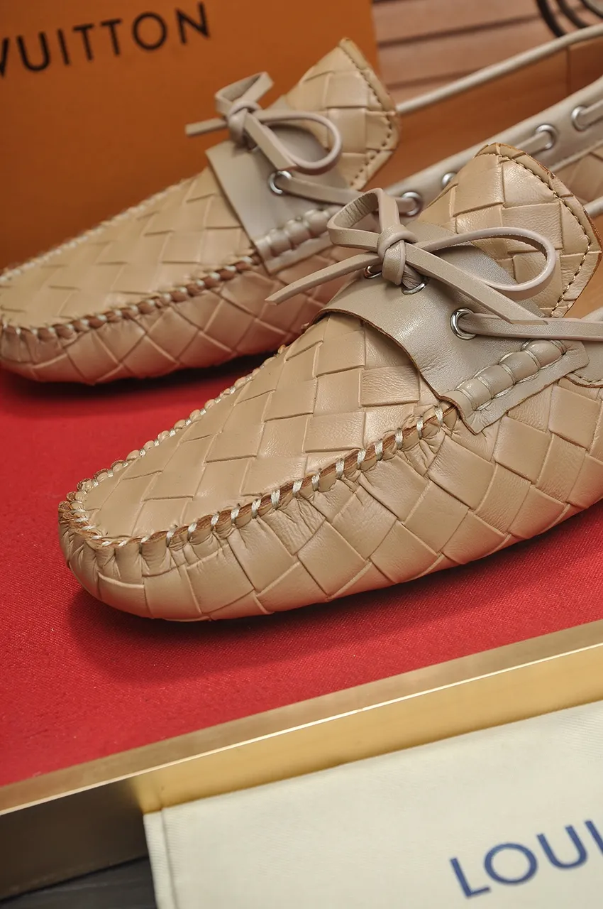 Men's Men's Shoes💰420💶【GUCCI】 (High-end Niuli) New 🍀Gucci*——Gucci Doudou Shoes! Made of imported original cowhide, the inner top layer is comfortable cowhide lining! Original wear-resistant rubber outsole! High quality products! Code number 38-44!